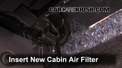 2014-2016 Nissan Versa Note Cabin Air Filter Check - 2015 Nissan Versa
